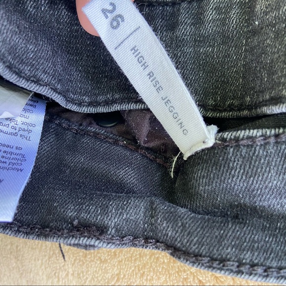 PacSun Distressed Stretch High Rise Jegging 26 - Picture 4 of 5